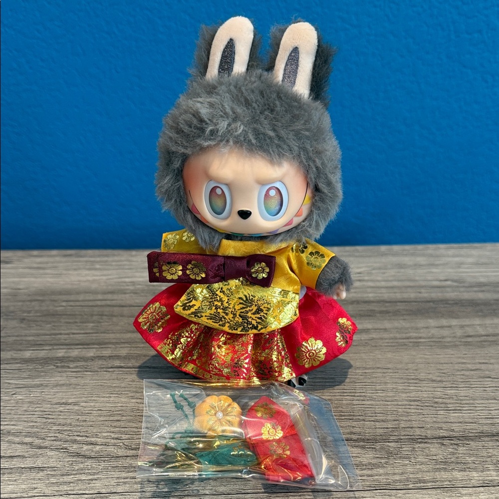 Traditional Korean Hanbok for Labubu